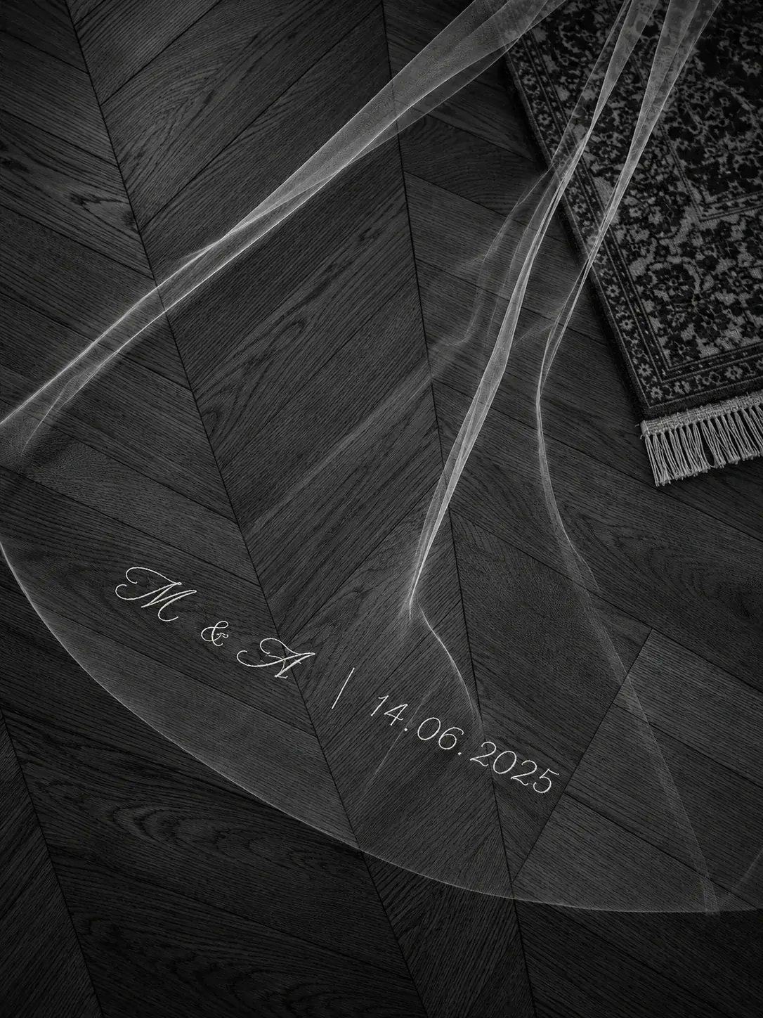 Broderie voile mariage Paris — Paris Broderie
